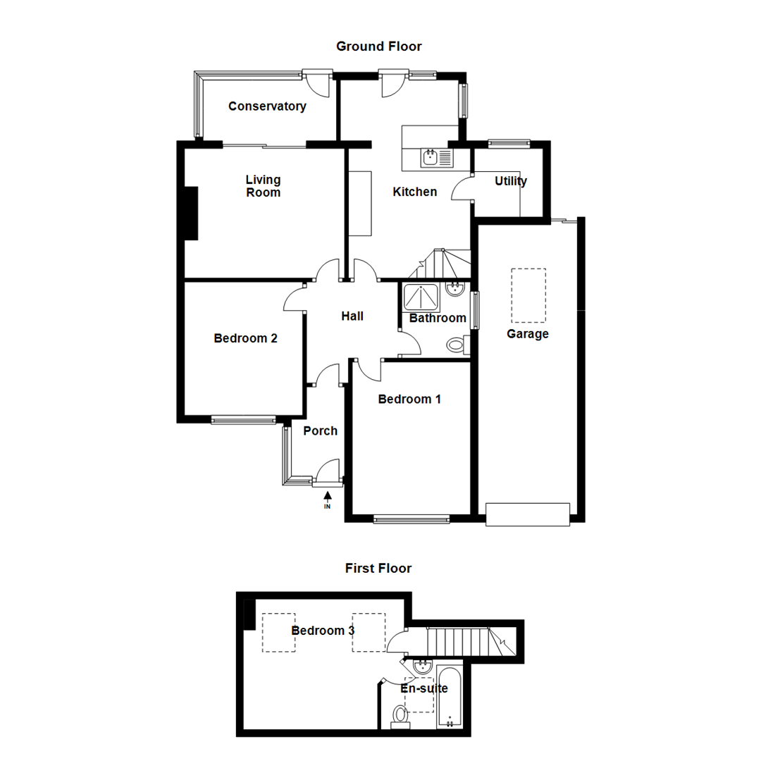 3 bedroom Bungalow Semi Detached for sale in Bewdley Road Severn